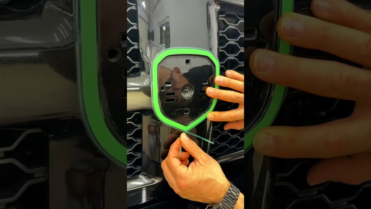 Quick Gold Detail Vinyl Wrap: RAM 1500 Accent Flow 🟡✨