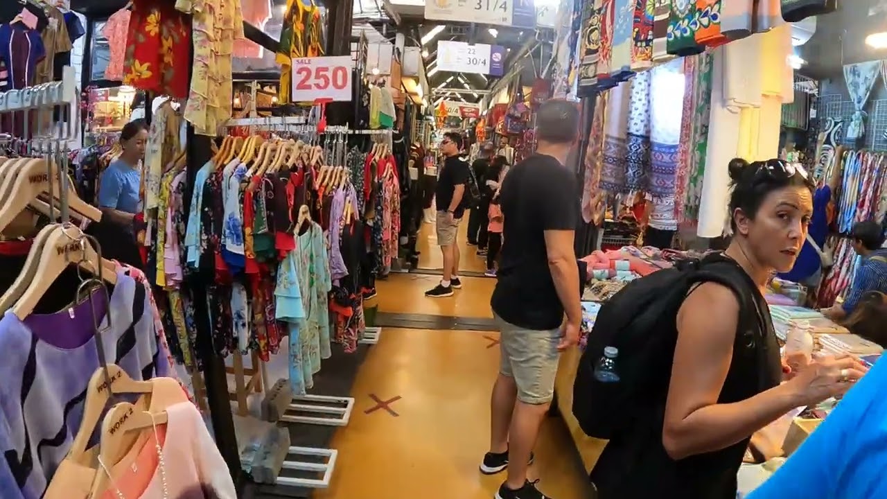 Here we went to Chatuchak market for the first time.