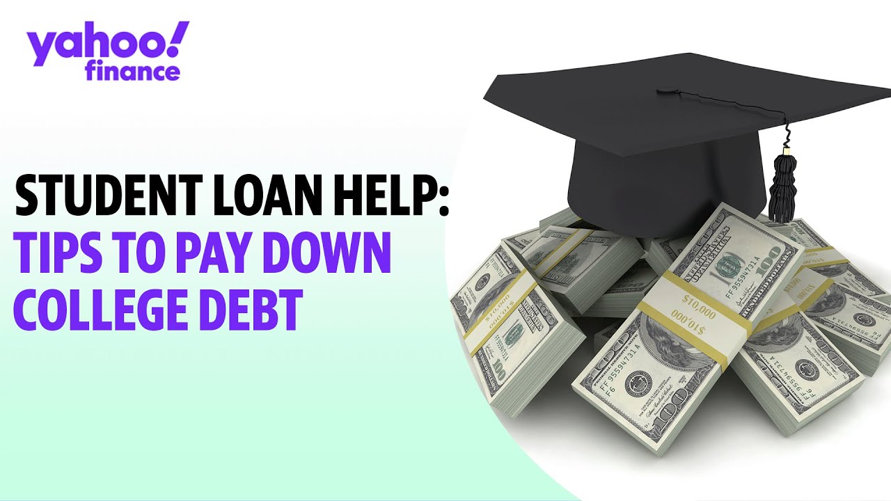 Student loan relief: Tips to pay down your college debt