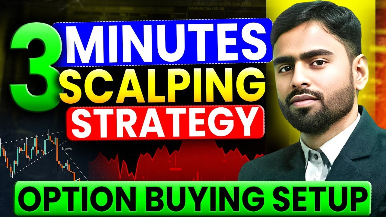 Scalping Strategy | 3 Minute Option Buying Strategy | Master Scalping for Intraday | Nifty Sensex