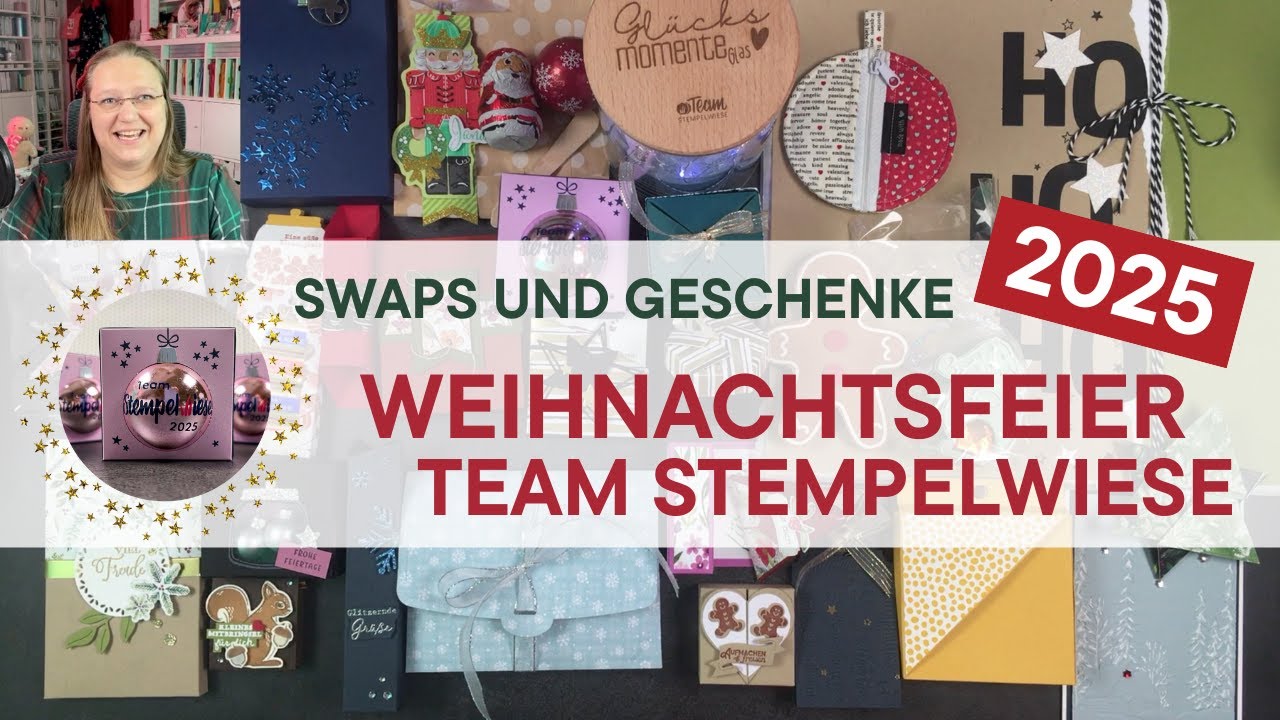 Swaps und Geschenke | Weihnachtsfeier Team Stempelwiese 2025