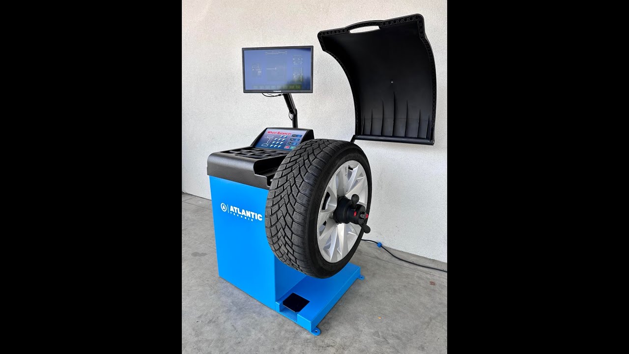 Ratų balansavimo staklės Atlantic Technik ATB-700 TRUMPA APŽVALGA