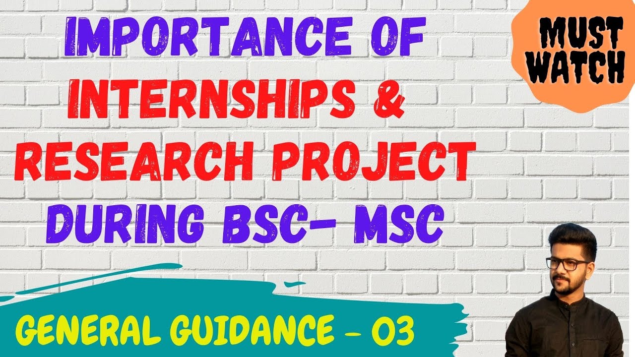 Internships During BSc - MSc || Project Work During MSc || Ph.D. in Foreign Universities || Research