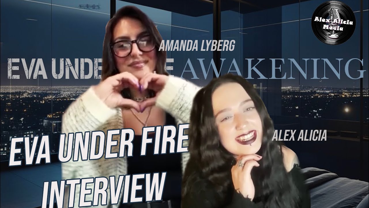 Can you spot the album title reveal? Amanda of EVA UNDER FIRE talks New Music Era | New interview