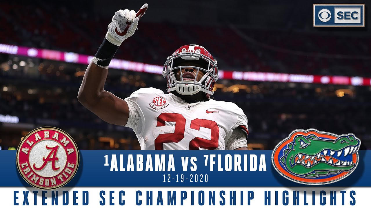 SEC Championship Extended Highlights: #1 Alabama Crimson Tide vs #7 Florida Gators | CBS Sports HQ