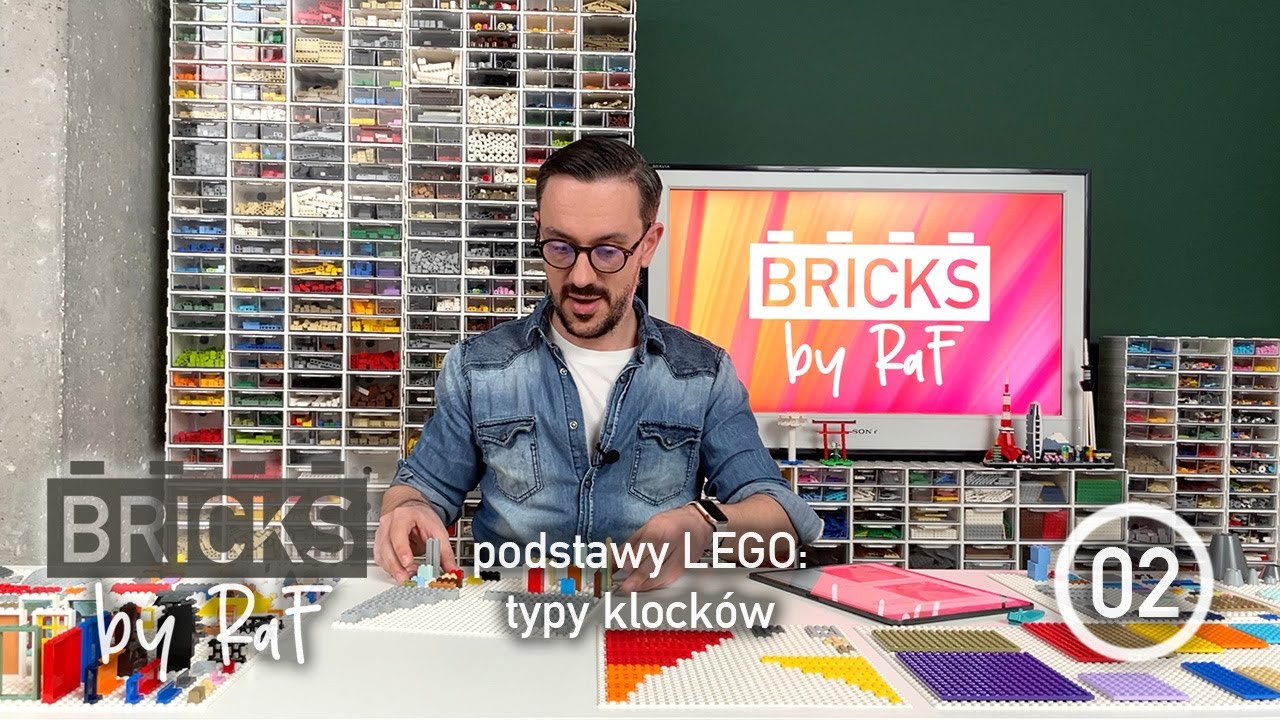 Wszystkie rodzaje i typy klocków LEGO - E02