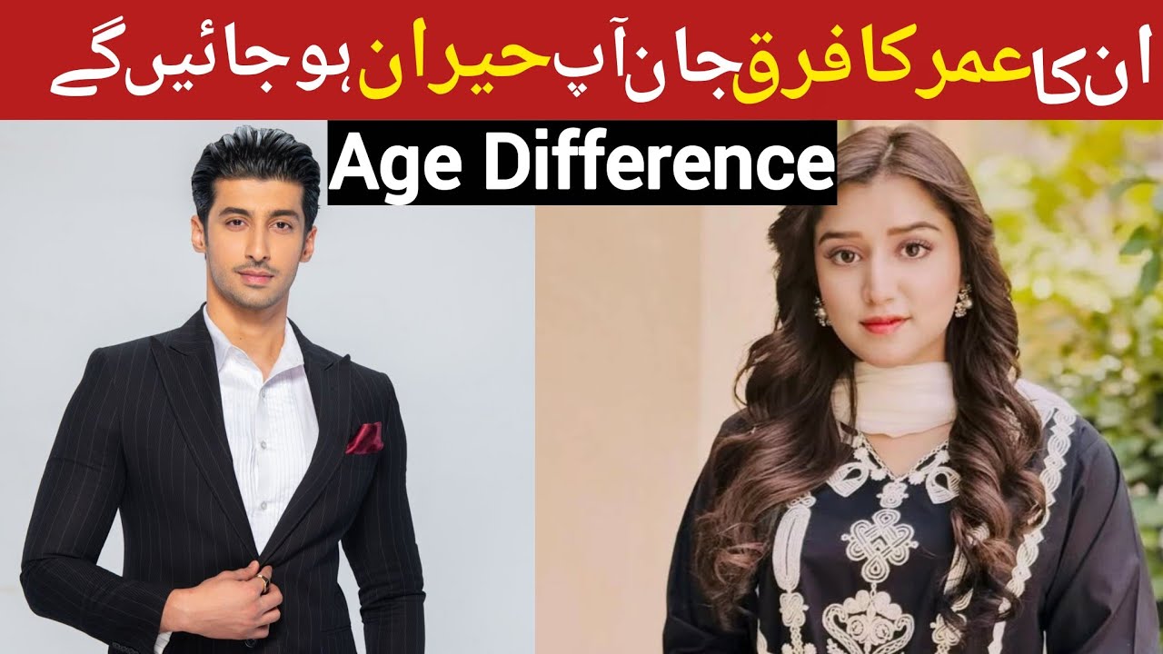 Shooking Age Difference Fajjer Khan and Farhan Ahmed Malhi | Iblees Drama Husband Wife #realage