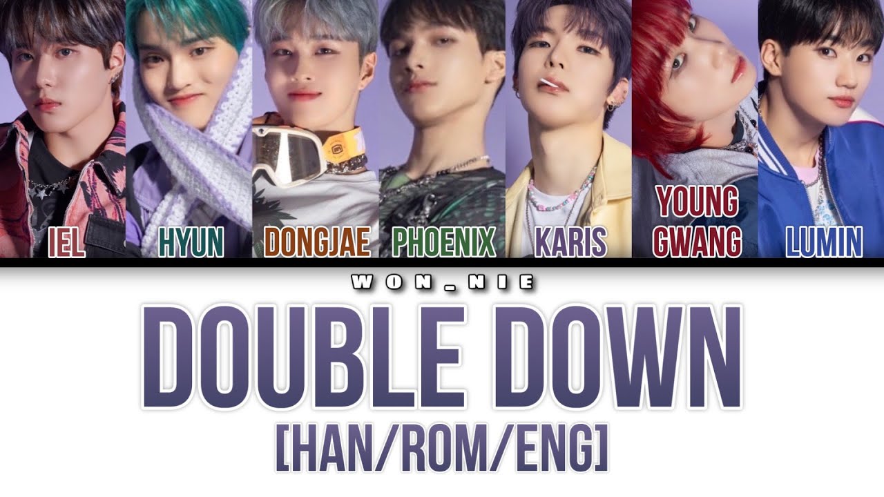 Double Down By EASTSHINE (Colour Coded Lyrics) [Han/Rom/Eng]