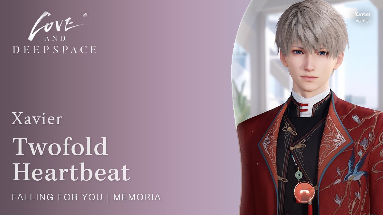 Xavier Twofold Heartbeat Full Card 4 Star Memoria | Love and Deepspace