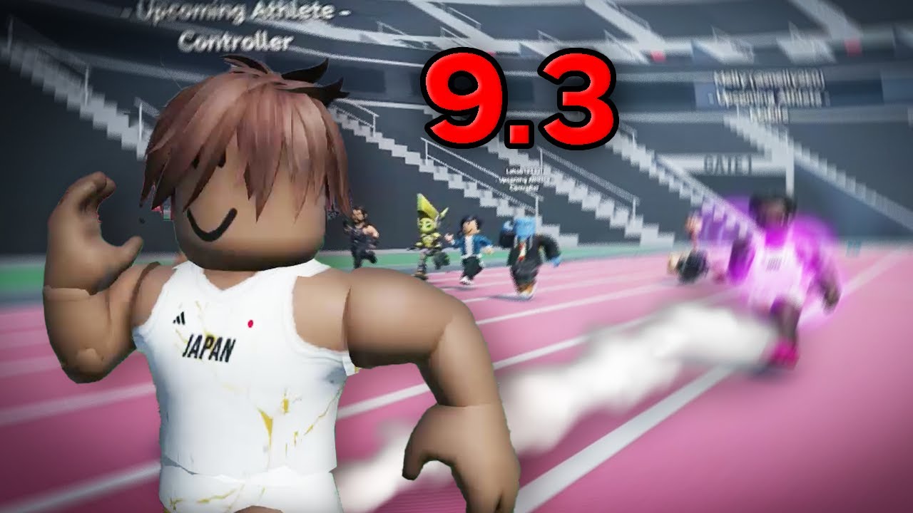 I became the FASTEST in ROBLOX Track...