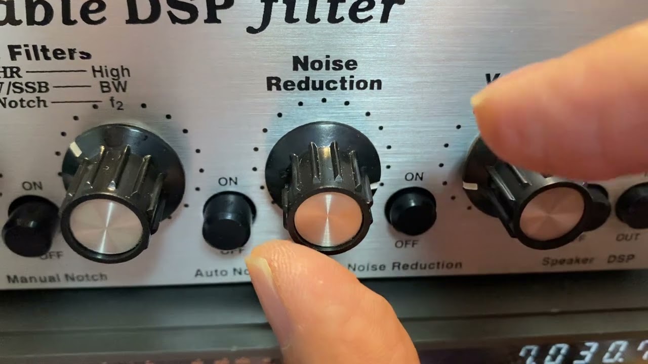 MFJ-784B Tunable DSP filter with KENWOOD TS-140(normal filter)