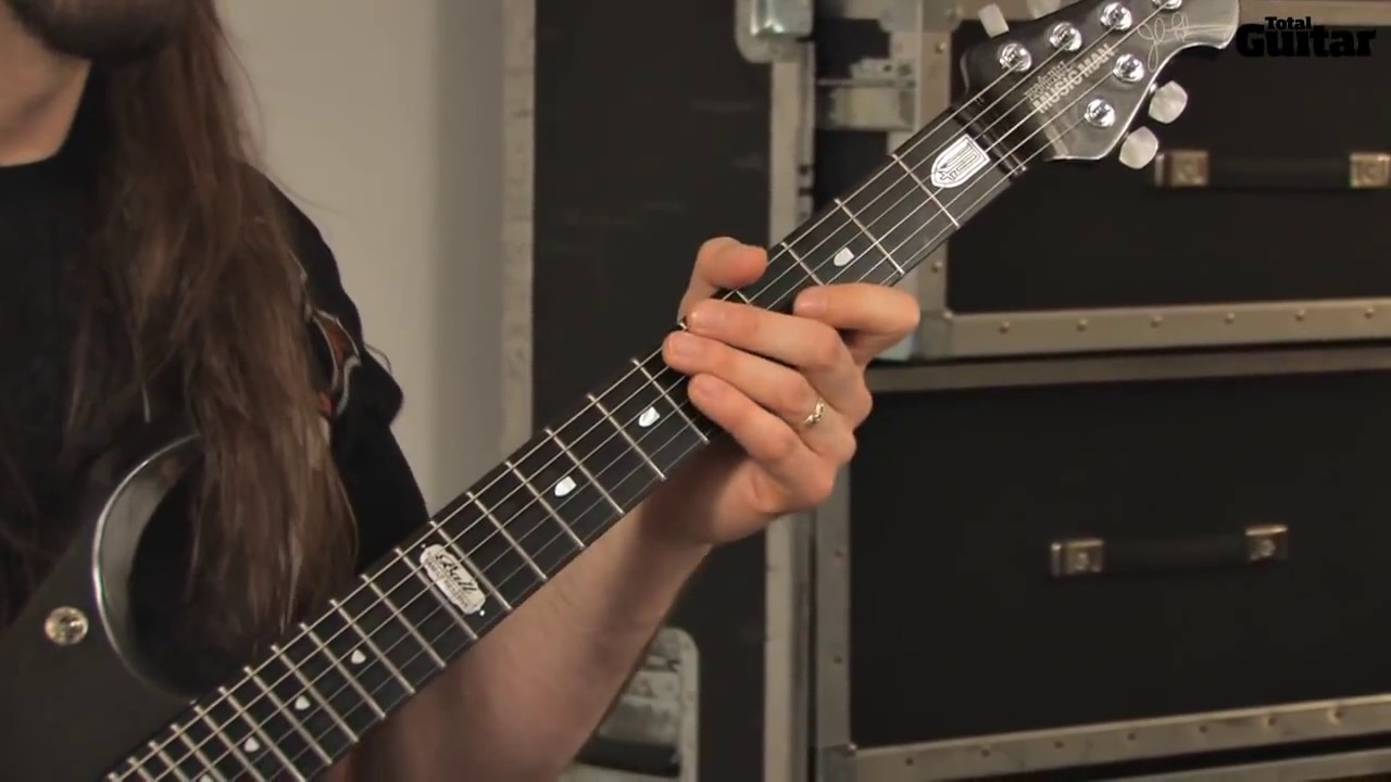 John Petrucci Guitar Lesson: Two-note-per-string (TG227)