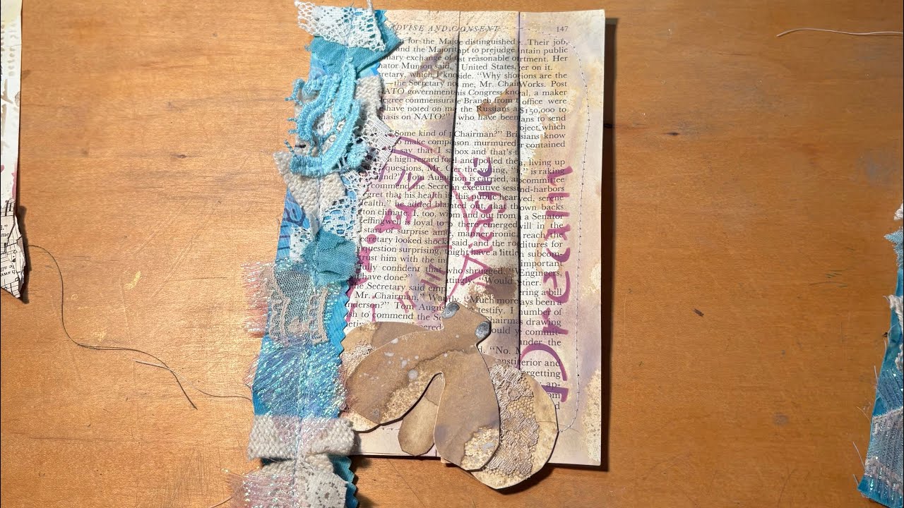 Challenge 25: Altered Pocket & Textured Fragments