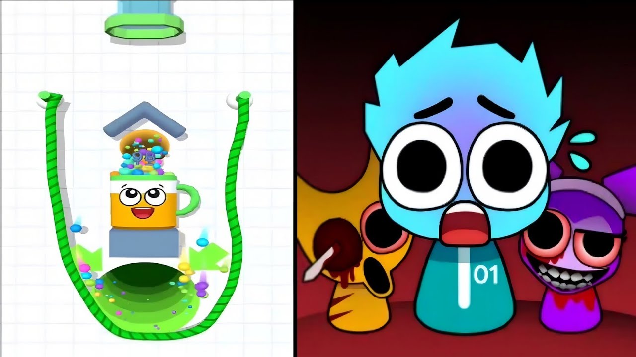 Rope And Balls Vs Run Dumki Run 😀🥵💥| Up To Max Level BrainTeaser Gameplay Walkthrough 🔥