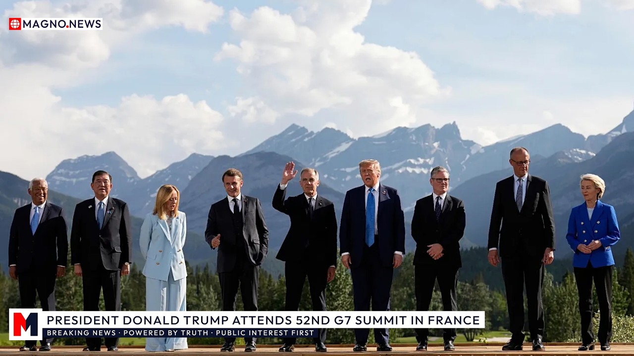 🇺🇸 President Trump attends Cultural Event at G7 Summit in Evian, France with World Leaders [LIVE]