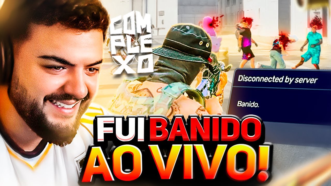 FIZ O ANTI-RP no COMPLEXO e fui BANIDO AO VIVO! GTA RP