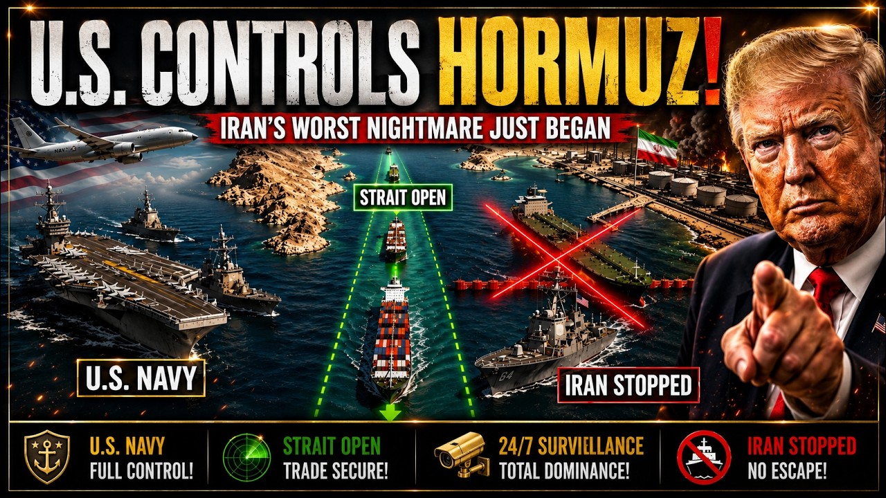 U.S. Navy's Massive Move in Hormuz Iran's Worst Nightmare Just Began