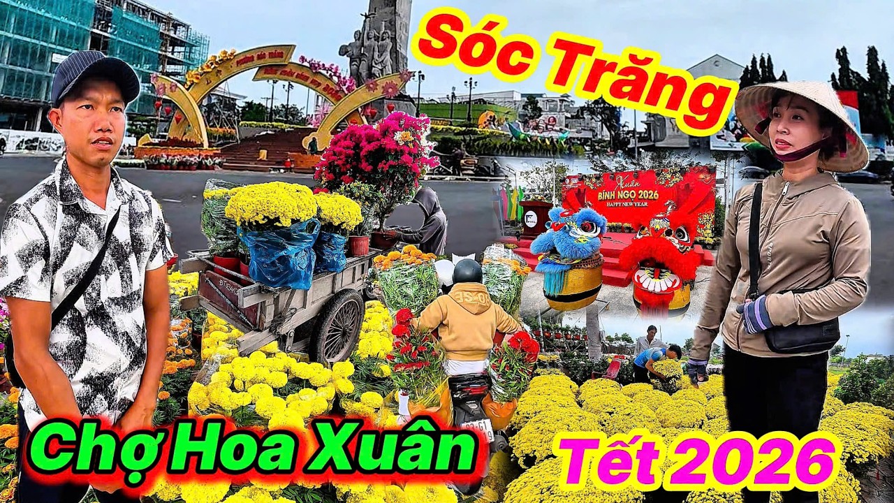 Chợ SÓC TRĂNG ''tết 2026'' Ế chưa từng có cảnh bán như này, Tiểu Thương Khóc Rồng Vì Thiếu Nợ