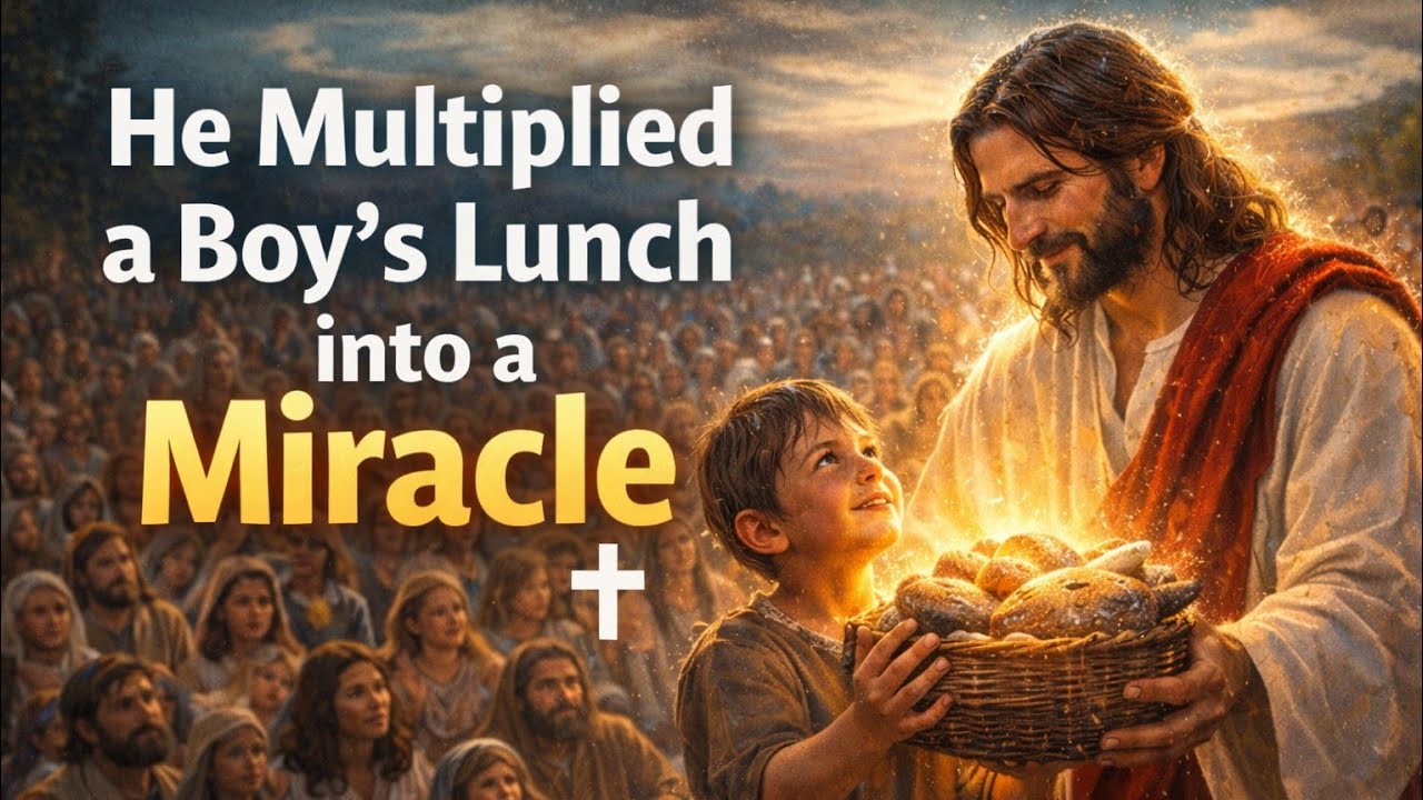 He Multiplied a Boy’s Lunch into a Miracle ✝️