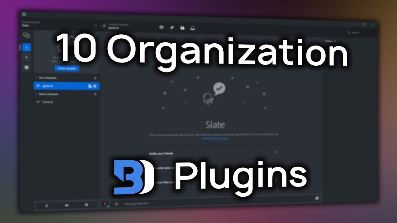 TOP 10 Organization Focused BetterDiscord Plugins