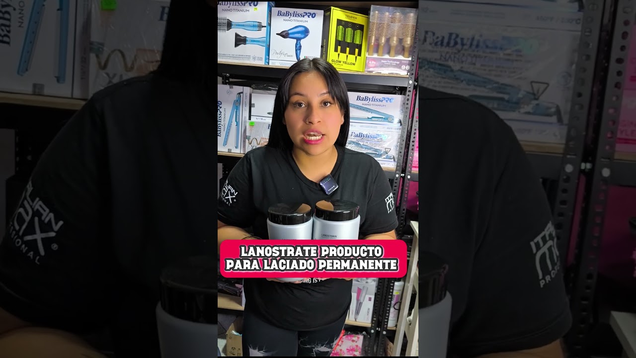 PRODUCTO PARA LACIADO PERMANENTE MARCA LANOSTRATE DE USO PROFESIONAL