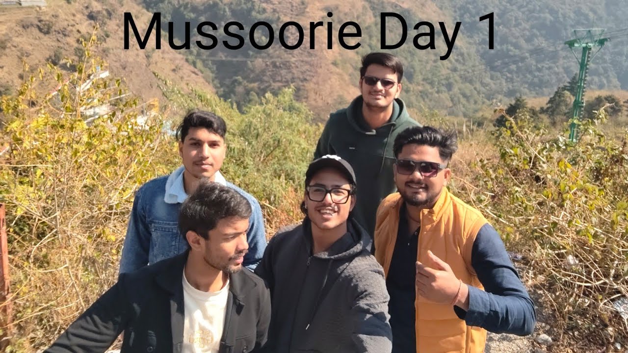 Mussoorie Trip Day 1 ll Bhang ke Nasha Utra Nhi 