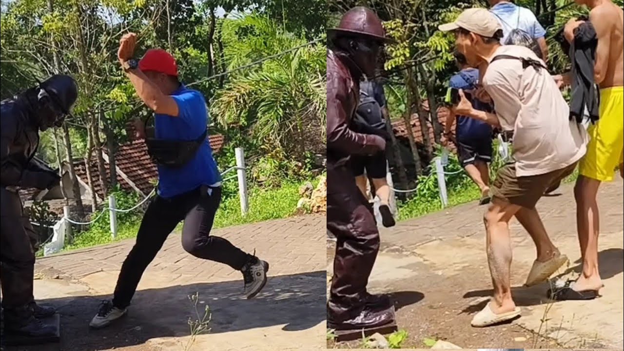 Kumpulan kaget versi cowok-cowok part-2..!! Kompilasi prank patung..!!