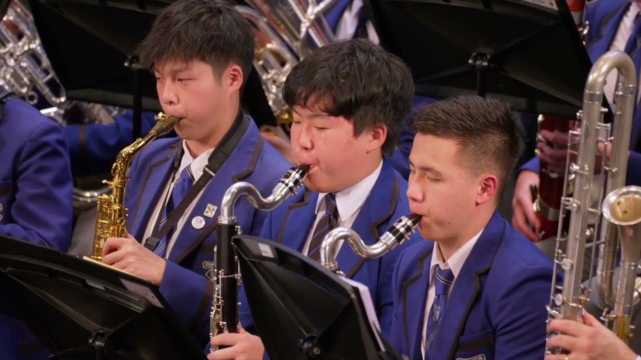 Knox Grammar Symphonic Wind Ensemble Performing Julie Giroux's Symphony No. 4: Bookmarks from Japan