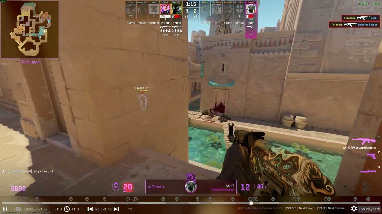 The sprint in and die strat :)