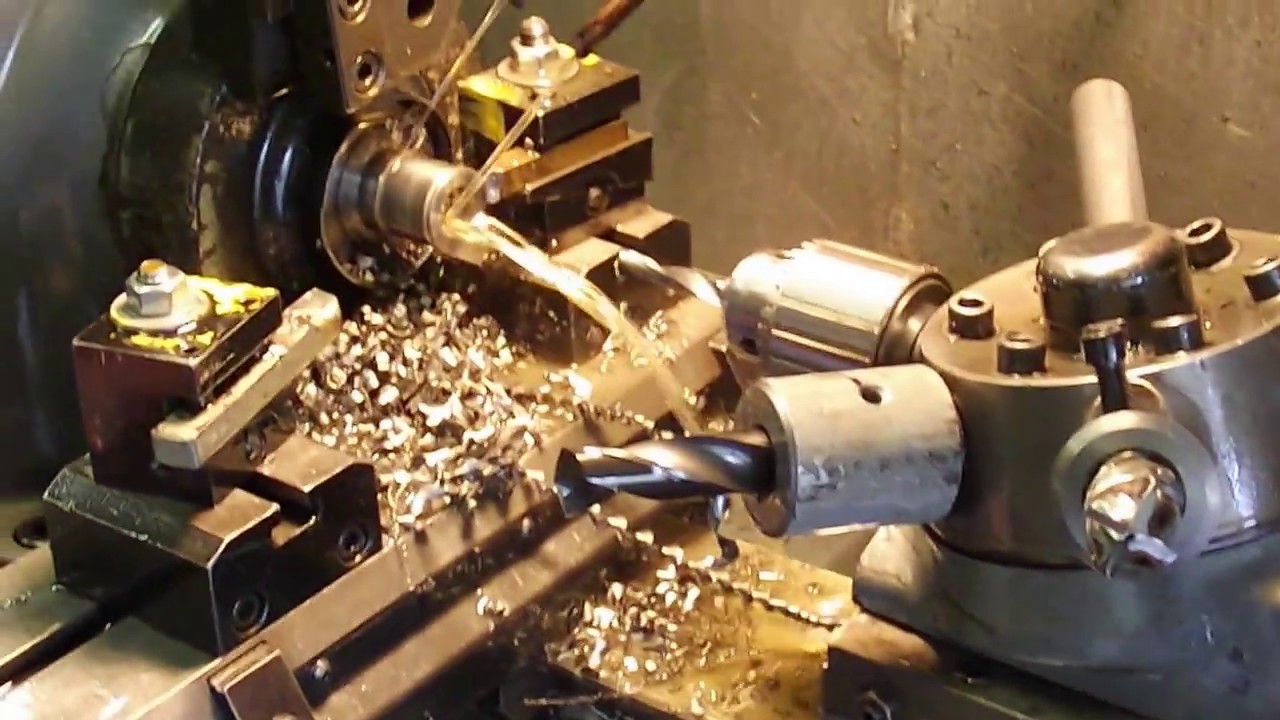 Power Drilling on a Second Operation Turret Lathe