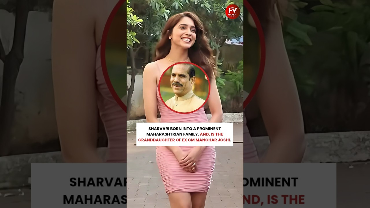 Sharvari Wagh is from a special family! Granddaughter of... #bollywood #alpha #aliabhatt #viralvideo