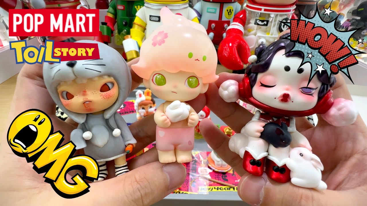 泡泡玛特｜POP MART - 3!2!1! Chinese New Year Of Rabbit Double Happiness Blind Box Series Unboxing 开箱!!
