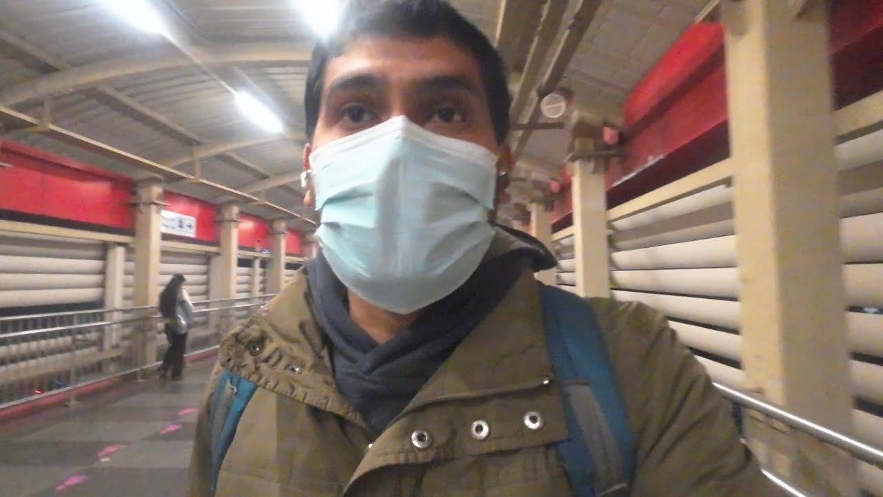 Travelling Delhi metro 😍