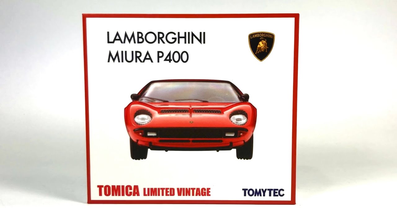 The First Lamborghini Tomica Limited Vintage