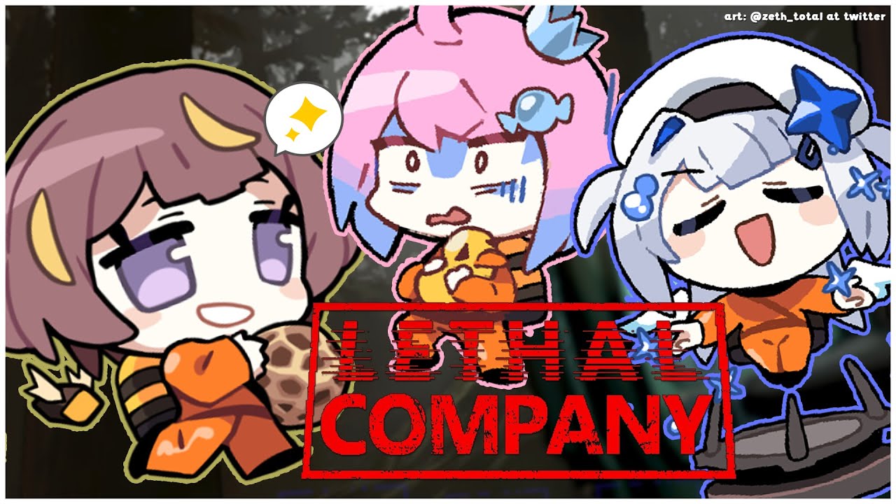 【Lethal Company #かなるーにゃ】おっ？また会社に新人が入ったみたいだな Lethal Kanalunya Gaming【hololive ID | Anya Melfissa】