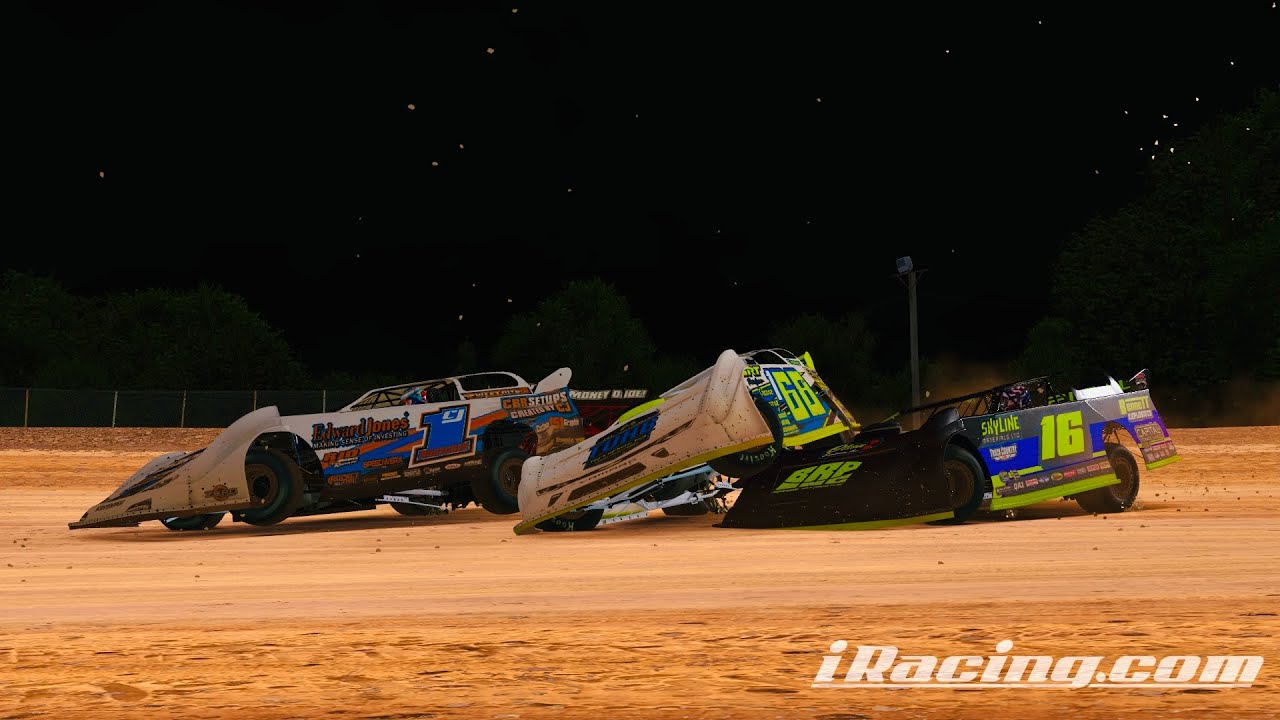 iRacing Dirt Pro Late Models at Lernerville