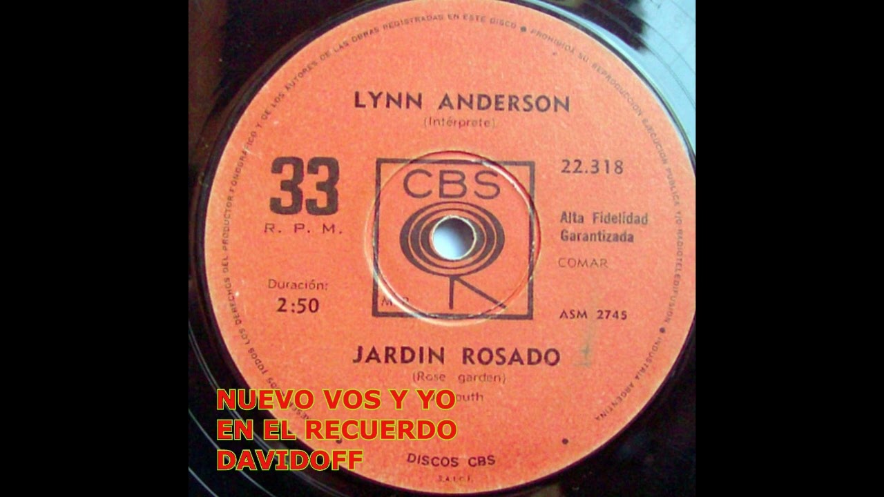 Lynn Anderson /  Jard&iacute;n Rosado  /1970