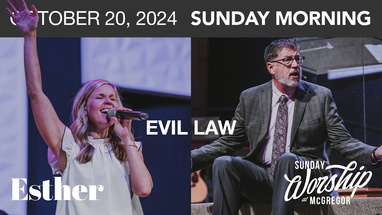 Esther 3:7-15 - Evil Law | October 20, 2024 | Worship Service