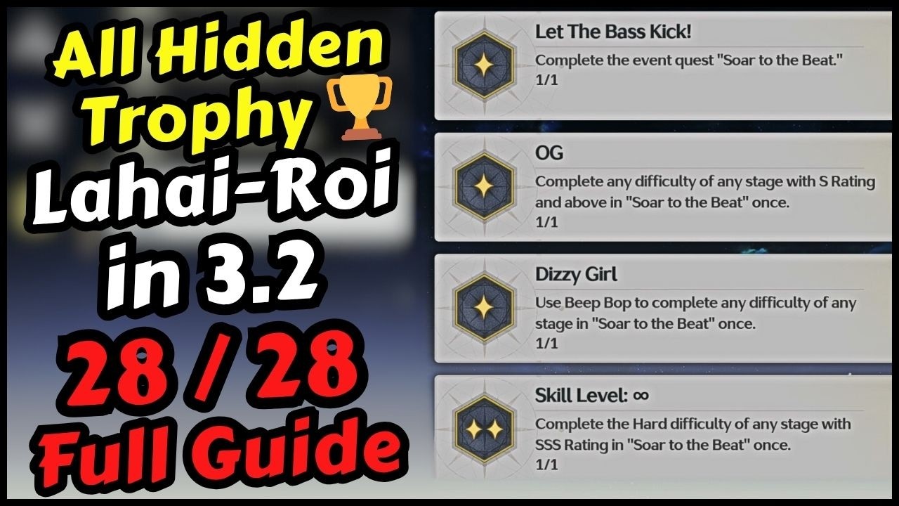 Wuthering Waves 3.2 Hidden Trophy Achievement | Wuthering Waves Lahai-Roi 3.2 Trophy Achievement