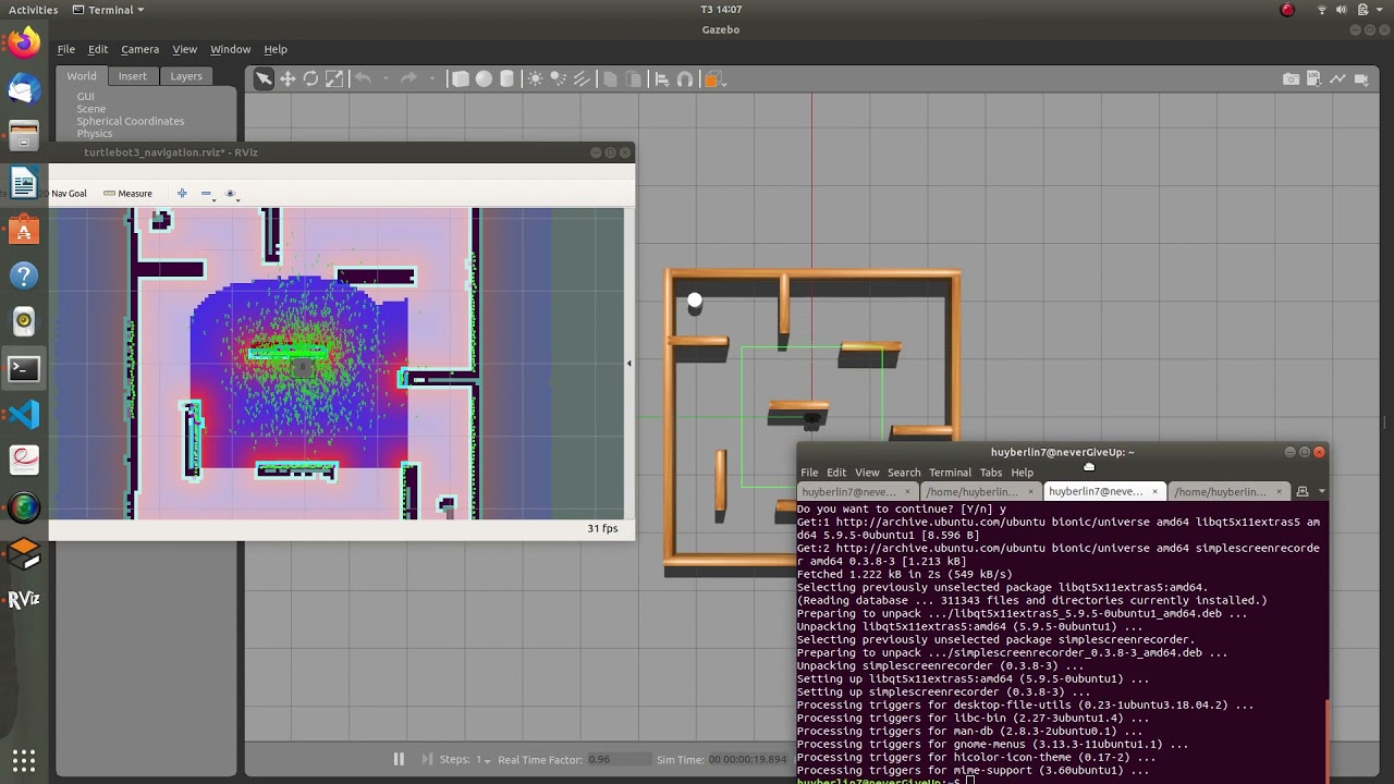 ROS Navigation stack and QR code