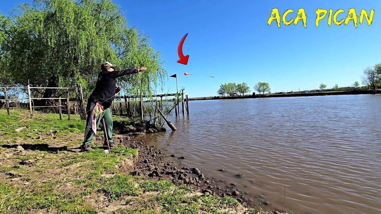 HERMOSO PESQUERO EN BARADERO/ PESCA Y COCINA EN LA BOCA DEL PINTO! EN BUSCA DE PESCAR VARIADA!