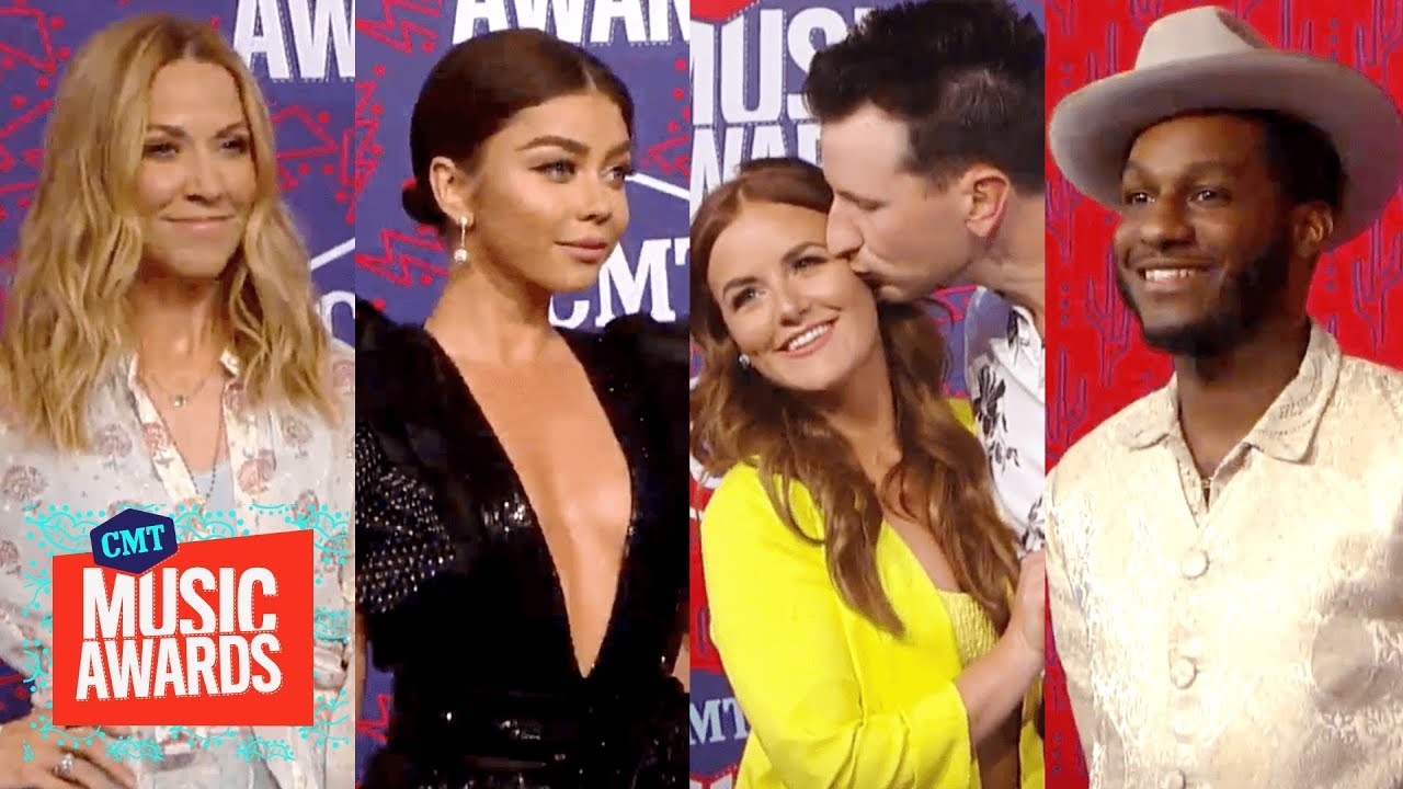 2019 CMT Music Awards Fashion Cam! Ft. Sheryl Crow, Sarah Hyland & More