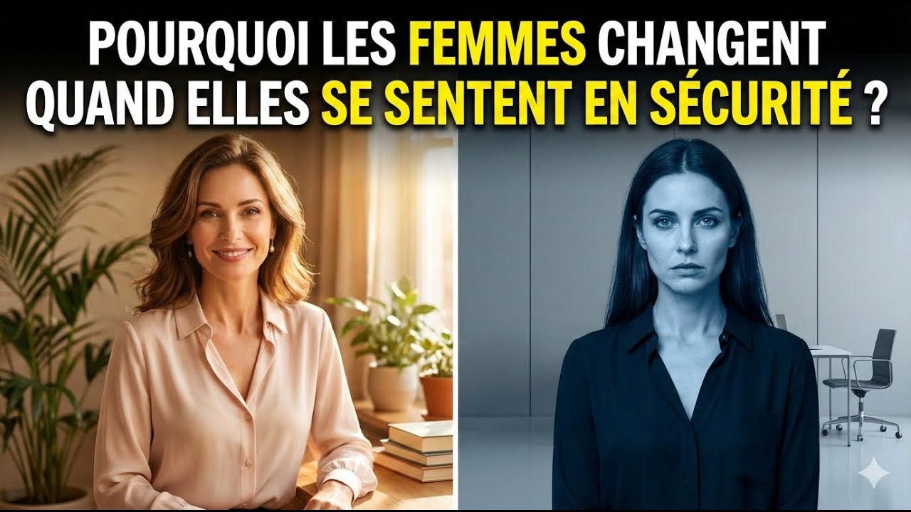Pourquoi une femme se transforme dès qu'elle se sent en sécurité.