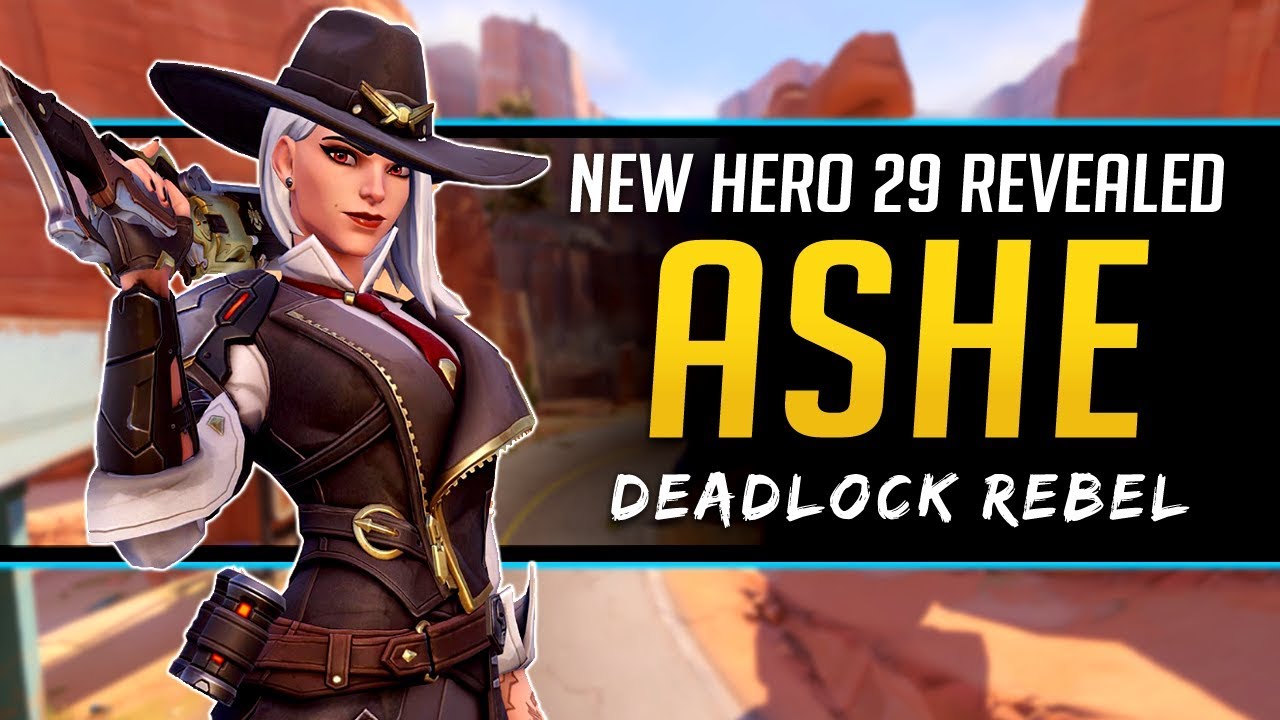 Overwatch NEW Hero 29 - Ashe the Deadlock Rebel Leader