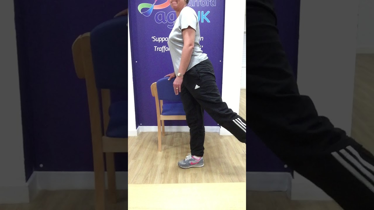 Balance and postural stability exercises with Age UK Trafford