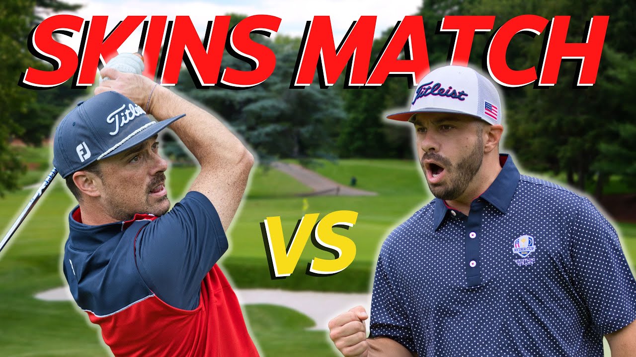 SKINS MATCH at Black Bear Golf Club | GOLFICITY Frank vs. Mike
