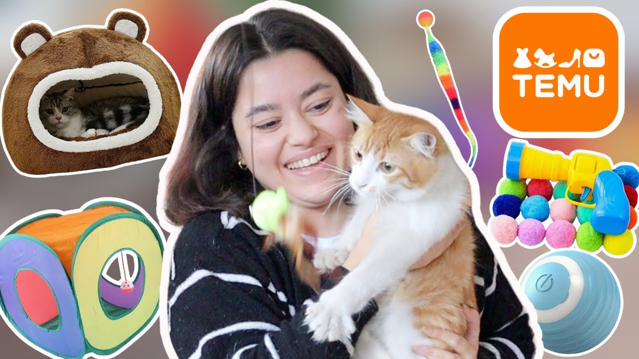 Kedilerim için TEMU Alışverişim I 7 Kedi ile Paket Açılışı