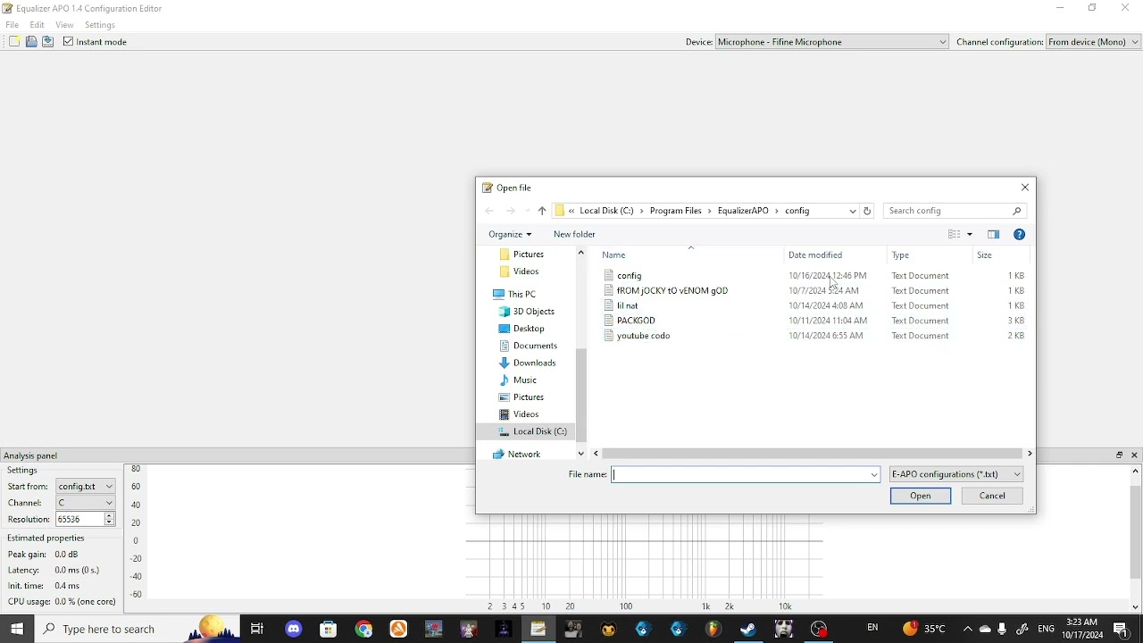 how to fix equalizer apo not working