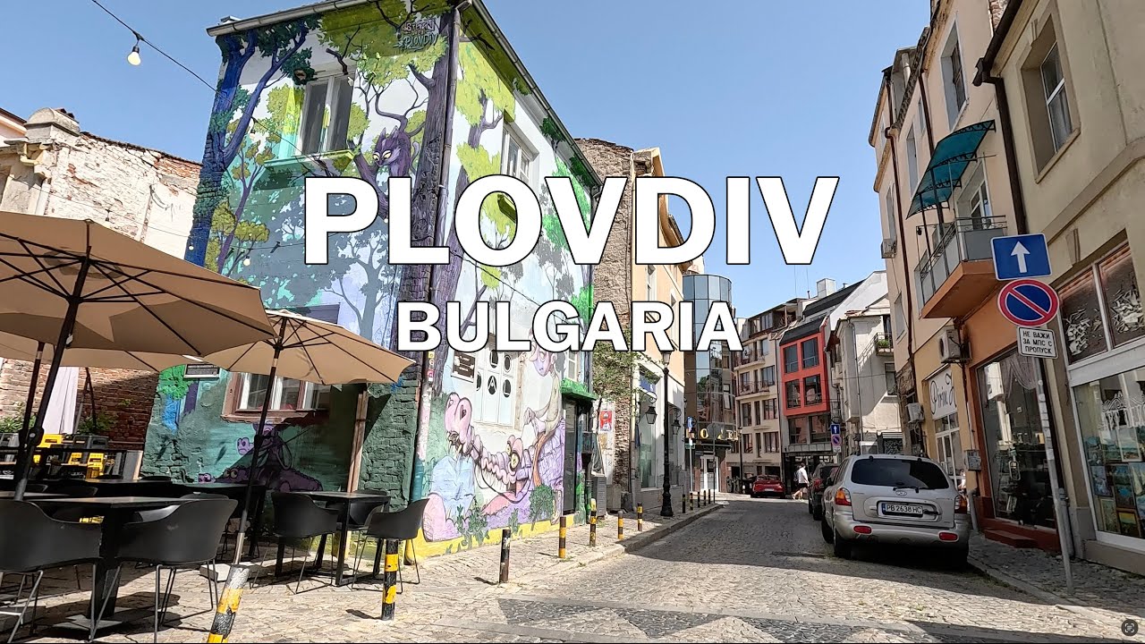 Plovdiv, Bulgaria - Driving Tour 4K