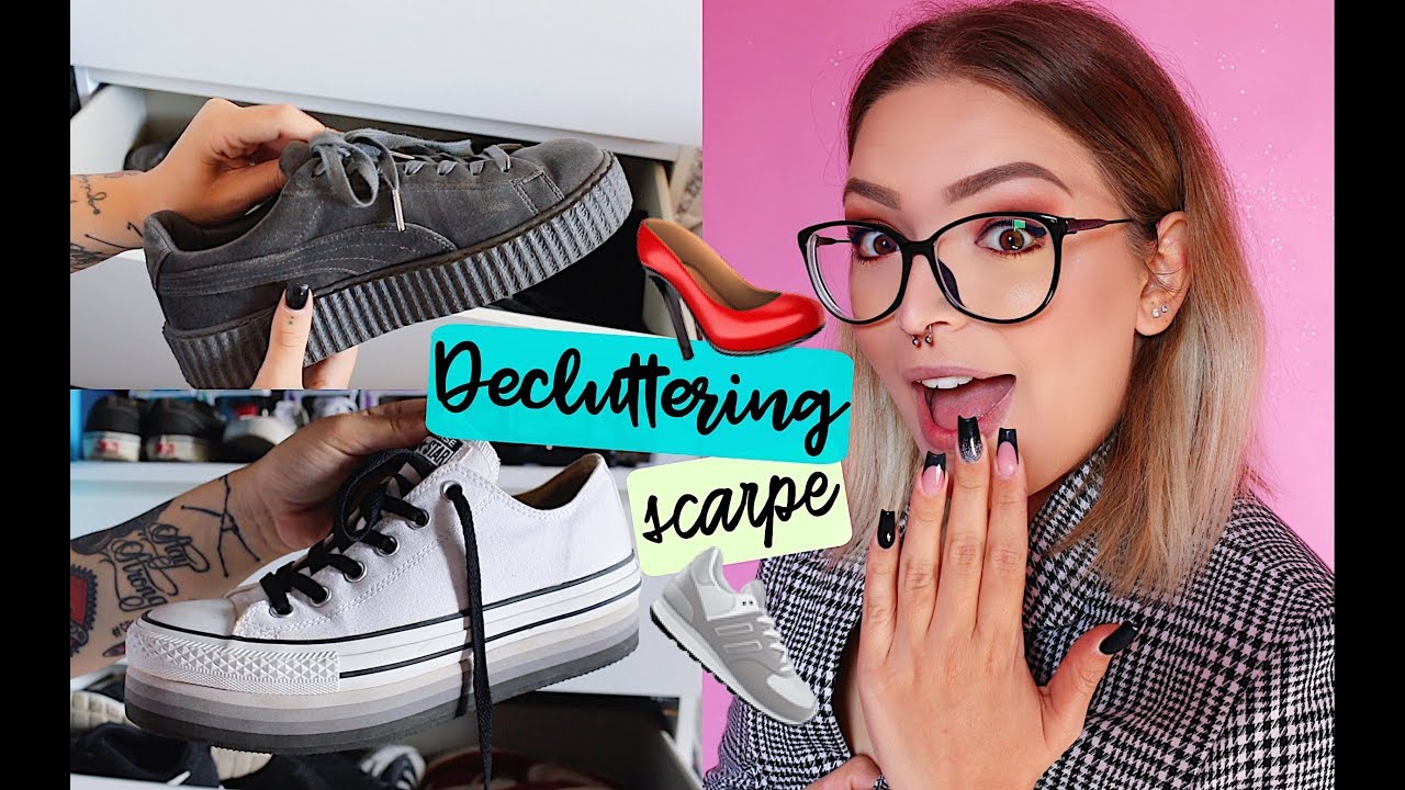 DECLUTTERING DELLA MIA COLLEZIONE DI SCARPE👠 | ilamakeup02♡